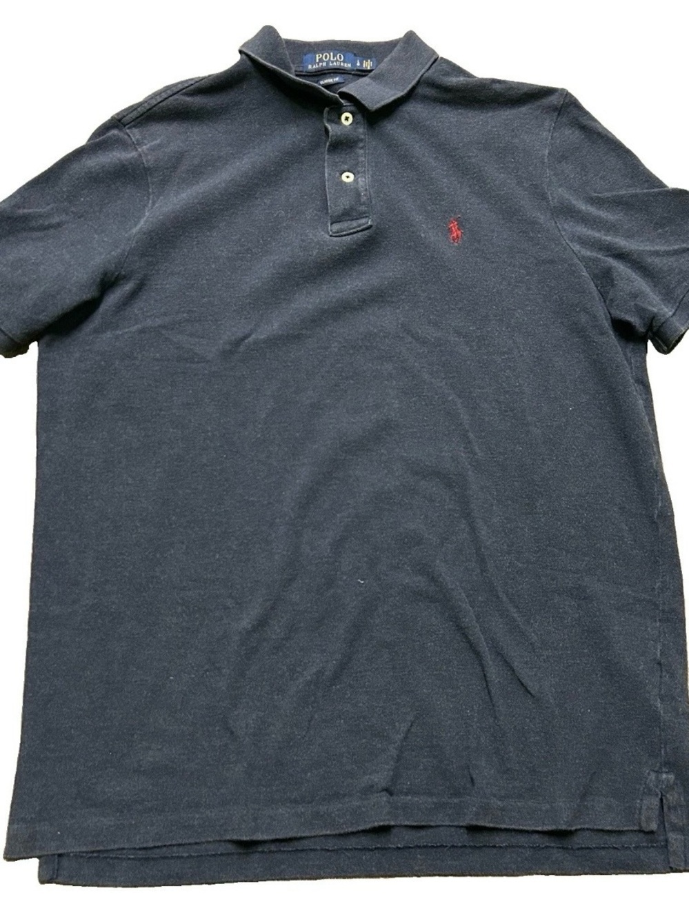 Men’s Polo Ralph Lauren Standard Fit Golf Polo Navy Blue Size Large